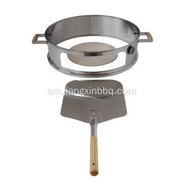 አይዝጌ ብረት ፒዛ ቀለበት ለ 22.5-ኢንች የ Kettle Grills